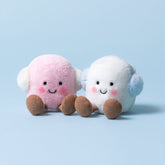 *Jellycat Amuseables Toastie Pink & White Marshmallows - 6"